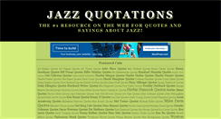 Desktop Screenshot of jazzquotations.com